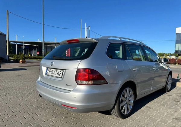 Volkswagen Golf cena 19500 przebieg: 180000, rok produkcji 2010 z Kraków małe 172